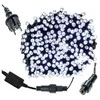 Eu Sandelis Lempučių girlianda su blyksnių/ žibančiu efektu, 1000 LED šaltai balta LAMP27B