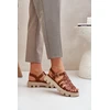 Lewski Shoes Aukštos kokybės natūralios odos moteriškos basutės
