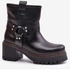 Lewski Shoes Moteriški odiniai batai su užtrauktuku