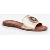 Lewski Shoes Natūralios odos šlepetės su puošmena