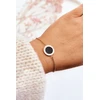 Marka Niezdefiniowana Moteriška apyrankė Celebrity Juodas Circle Rose Gold