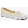 Moteriški sportbačiai su siuvinėjimu Lee Cooper Lcw-25-31-3445l rusvai gelsvas