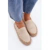 Moteriškos platforminės espadrilės su austomis detalėmis Lee Cooper
