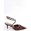 Obuwie Damskie Klapki eleganckie 5129-53 Marron