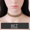 Eu Sandelis Odinė kaklo apykaklė, kreminė N480BEZ
