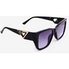 PA1 Women's Classic Sunglasses with Decorative Details UV400 Juodas