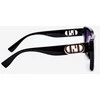 PA1 Women's Sunglasses With Decorative Detail UV400 Juodas