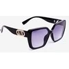 PA1 Women's Sunglasses With Decorative Detail UV400 Juodas