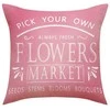 Eu Sandelis Pagalvės užvalkalas Flowers market 45 x 45 cm POD159