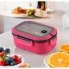 Eu Sandelis Pietų dėžutė su stalo įrankiais 21 x 14,5 x 8 cm fuksijos spalvos PJM44F