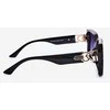 PRIUS Juodas Women's Square Sunglasses UV400