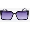PRIUS Juodas Women's Square Sunglasses UV400