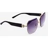 PRIUS Women's Sunglasses UV400 Juodas-Gold