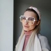 Eu Sandelis Rožinis lankelis su kristalais O334R