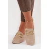 S.Barski Moteriški stilingi natūralios zomšinės odos bateliai