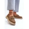 S.Barski Stilingi natūralios zomšinės odos mokasinai