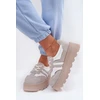 Smėlio spalvos platforminiai bateliai GOE