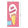 Eu Sandelis Stačiakampis paplūdimio rankšluostis ICE CREAM PARTY 150x70 REC54WZ3