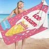 Eu Sandelis Stačiakampis paplūdimio rankšluostis ICE CREAM PARTY 150x70 REC54WZ3