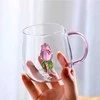 Eu Sandelis Stiklinis puodelis su stikline tulpe viduje 400ml - SZK129