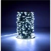 Eu Sandelis Užuolaidų tipo lauko LED lempučių girlianda aplinkos dekoravimui, 500 LED 50m, šaltai balta LAMP36B