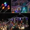 Eu Sandelis Vidaus/išorės spalvota elektrinė lempučių girlianda 200 LED LAMP02MULTI