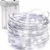 Eu Sandelis Vidaus plona girlianda su baterijomis, šaltai balta 50LED LAMP10B