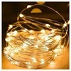 Eu Sandelis Vidaus plona girlianda su baterijomis, šiltai balta 50 LED LAMP10CB