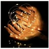 Eu Sandelis Vidaus plona girlianda su baterijomis, šiltai balta 50 LED LAMP10CB