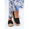 Vinceza Juodos stilingos espadrilės