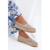 Vinceza Smėlio spalvos stilingos espadrilės