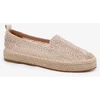 Vinceza Smėlio spalvos stilingos espadrilės