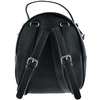 Women's Leather Backpack 2in1 Big Star LL574097 Juodas