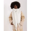 Wool Fashion Italia Baltas šiltas šalikas: Dydis - Universalus