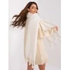 Wool Fashion Italia Baltas šiltas šalikas: Dydis - Universalus