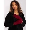 Wool Fashion Italia Bordo moteriškos pirštinės: Dydis - L/XL