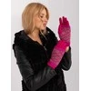 Wool Fashion Italia Dviejų dalių žieminės pirštinės moterims: Dydis - S/M
