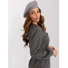 Kepurė Wool Fashion Italia Elegantiška pilka beretė: Dydis - Universalus