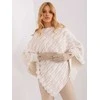 Wool Fashion Italia Elegantiškos smėlio spalvos pirštinės: Dydis - L/XL