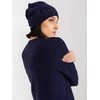 Wool Fashion Italia Moteriška žieminė kepurė su siuvinėtomis gėlėmis: Dydis - Universalus