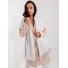 Wool Fashion Italia Pilkas moteriškas šalikas: Dydis - Universalus