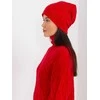 Wool Fashion Italia Raudona kepurė rudeniui / žiemai: Dydis - Universalus