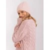 Wool Fashion Italia Rožinė moteriška kepurė: Dydis - Universalus