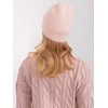 Wool Fashion Italia Rožinė moteriška kepurė: Dydis - Universalus