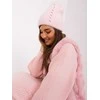 Wool Fashion Italia Rožinė žieminė kepurė moterims: Dydis - Universalus