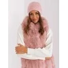Wool Fashion Italia Rožinė žieminė kepurė moterims: Dydis - Universalus