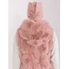 Wool Fashion Italia Rožinė žieminė kepurė moterims: Dydis - Universalus