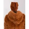 Wool Fashion Italia Ruda moteriška žieminė kepurė: Dydis - Universalus