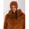 Wool Fashion Italia Ruda moteriška žieminė kepurė: Dydis - Universalus