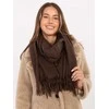 Wool Fashion Italia Rudas klasikinis šalikas: Dydis - Universalus